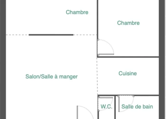 Centre Cannes - 2 Chambres - Proche Palais - Calme